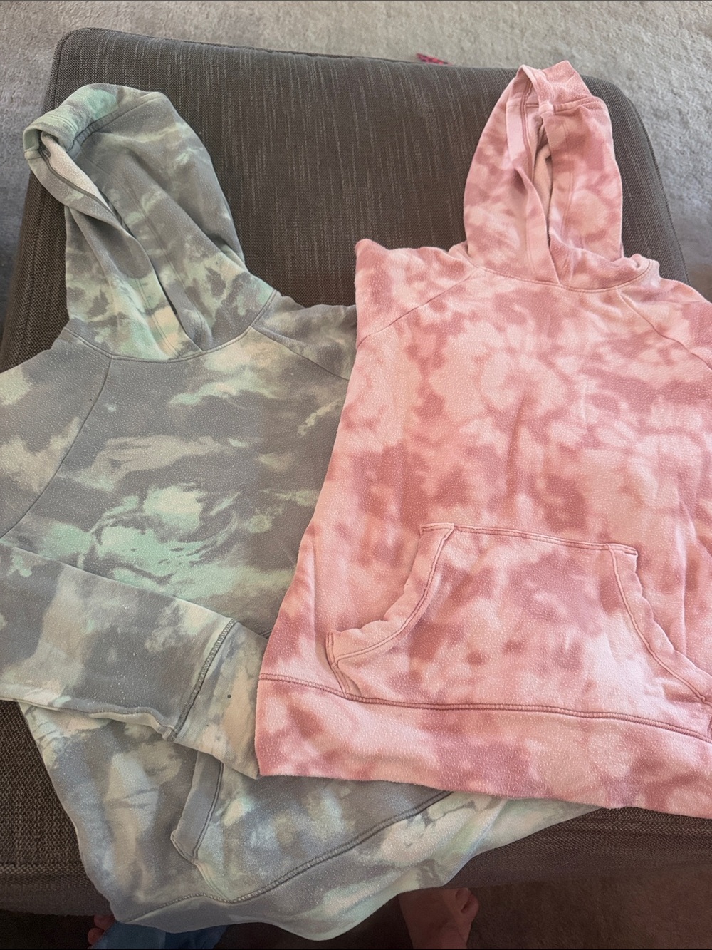 Athleta Kids Tie-Dye Hoodies